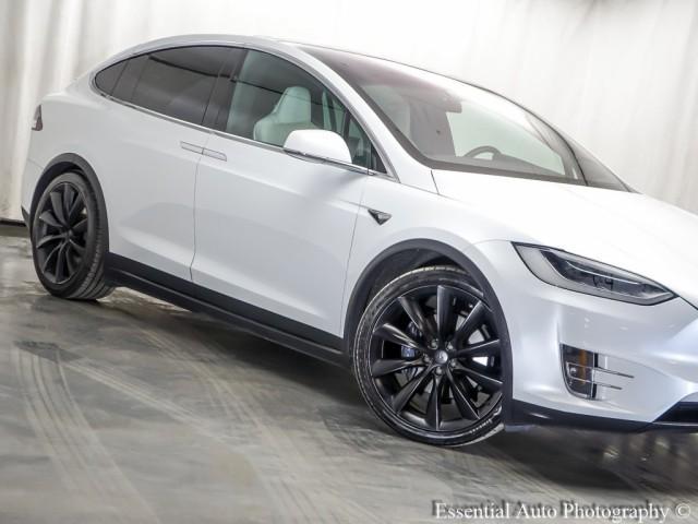 used 2018 Tesla Model X car, priced at $34,995