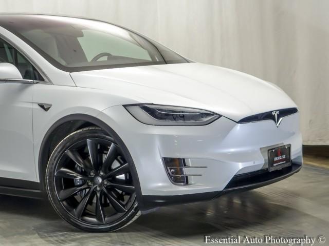 used 2018 Tesla Model X car, priced at $34,995