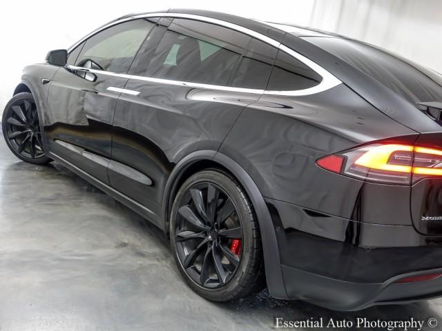 used 2018 Tesla Model X car, priced at $36,995