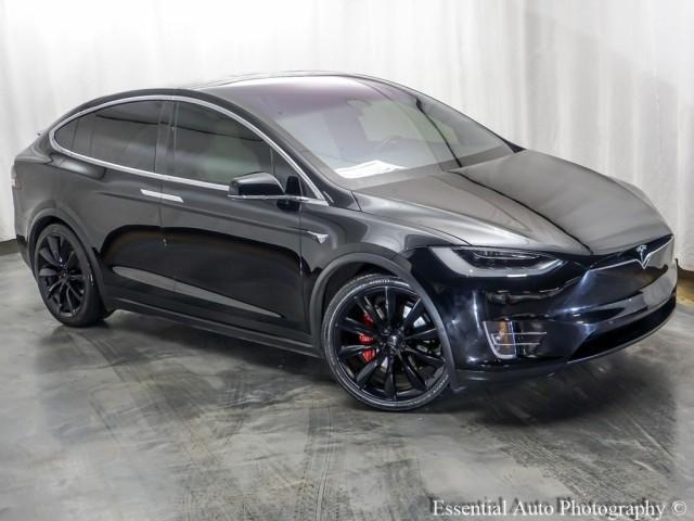 used 2018 Tesla Model X car, priced at $36,995