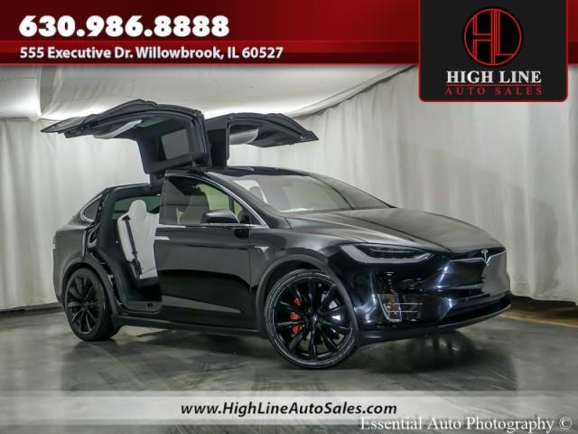 used 2018 Tesla Model X car, priced at $36,995