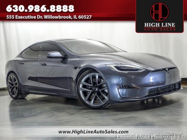 used 2021 Tesla Model S car, priced at $39,775