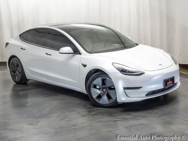 used 2022 Tesla Model 3 car, priced at $21,995