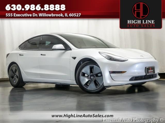 used 2022 Tesla Model 3 car, priced at $21,995