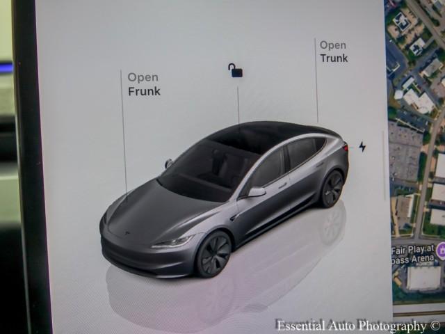 used 2025 Tesla Model 3 car, priced at $37,995