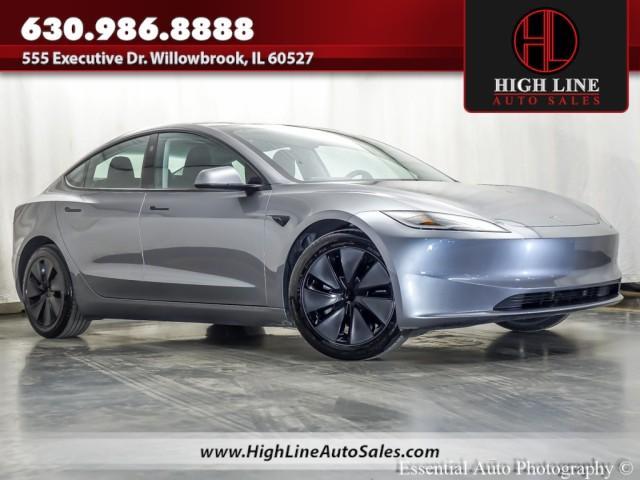used 2025 Tesla Model 3 car, priced at $37,995