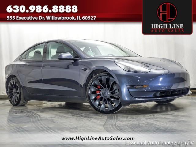 used 2022 Tesla Model 3 car, priced at $26,995