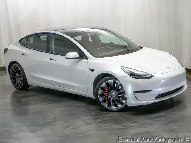 used 2021 Tesla Model 3 car, priced at $27,995