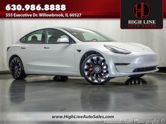 used 2021 Tesla Model 3 car, priced at $27,995