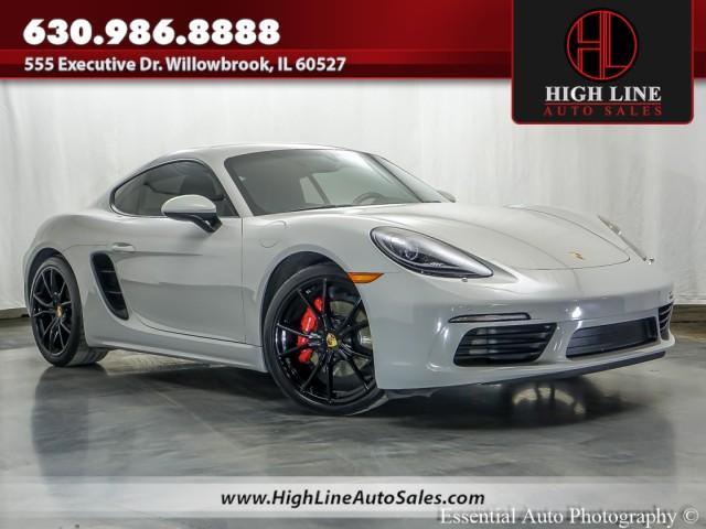 used 2018 Porsche 718 Cayman car, priced at $54,995