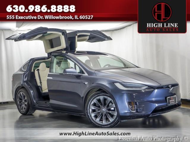 used 2018 Tesla Model X car, priced at $26,775