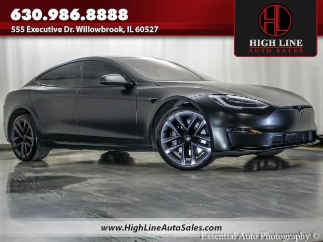 used 2022 Tesla Model S car, priced at $56,995