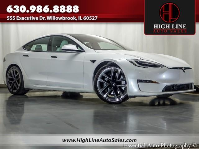 used 2021 Tesla Model S car, priced at $48,995