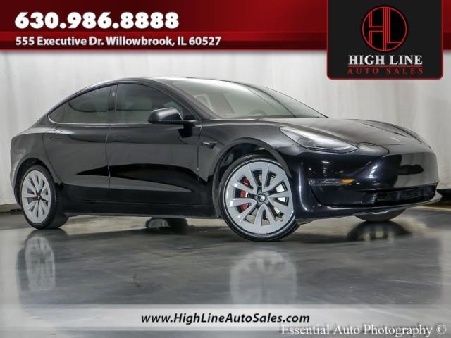 used 2022 Tesla Model 3 car, priced at $24,995