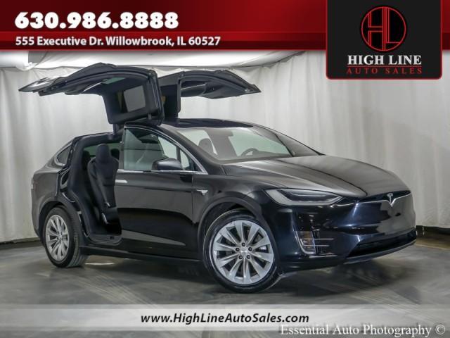 used 2018 Tesla Model X car, priced at $32,995