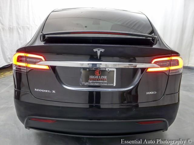 used 2018 Tesla Model X car, priced at $32,995