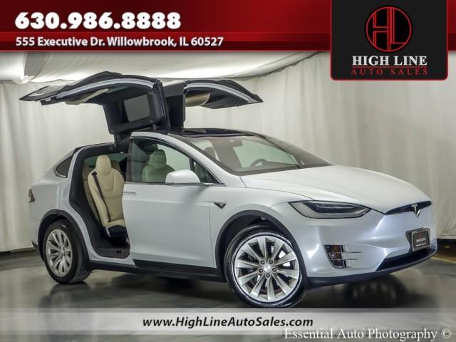 used 2020 Tesla Model X car, priced at $36,995