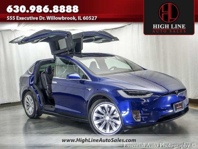 used 2018 Tesla Model X car, priced at $35,995