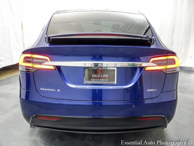 used 2018 Tesla Model X car, priced at $33,775