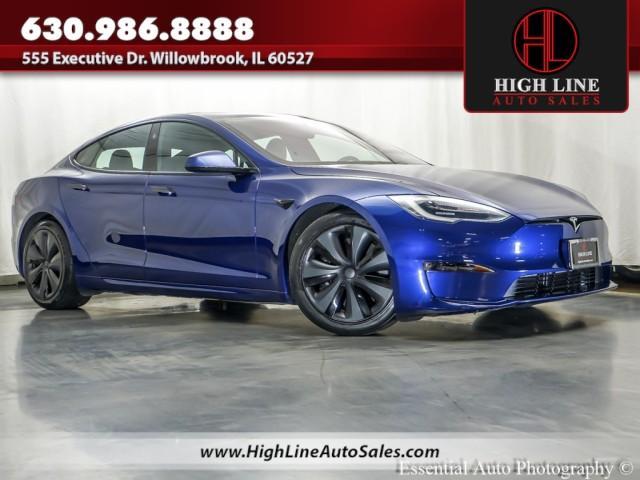 used 2021 Tesla Model S car, priced at $41,995