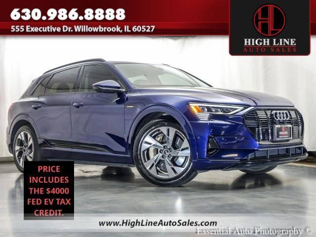 used 2021 Audi e-tron car, priced at $20,995