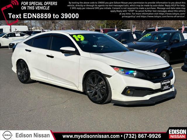 used 2019 Honda Civic car, priced at $16,995