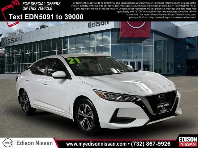 used 2021 Nissan Sentra car, priced at $17,595