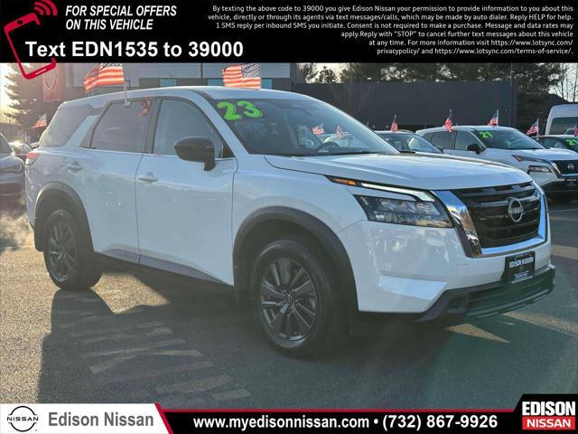 used 2023 Nissan Pathfinder car, priced at $27,695