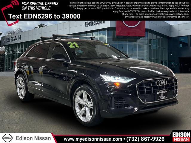 used 2021 Audi Q8 car, priced at $42,995