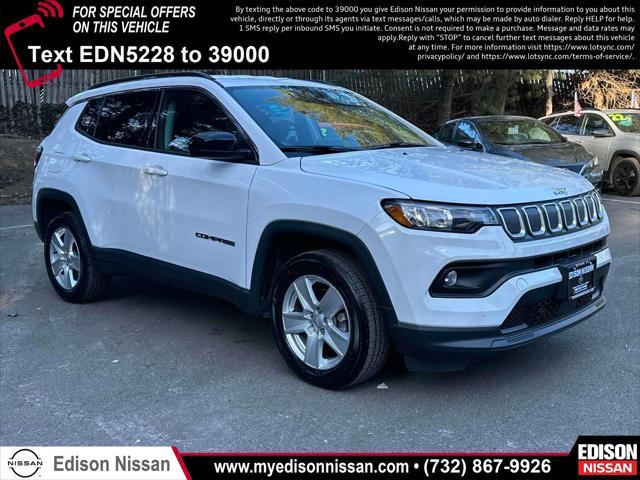 used 2022 Jeep Compass car, priced at $23,495