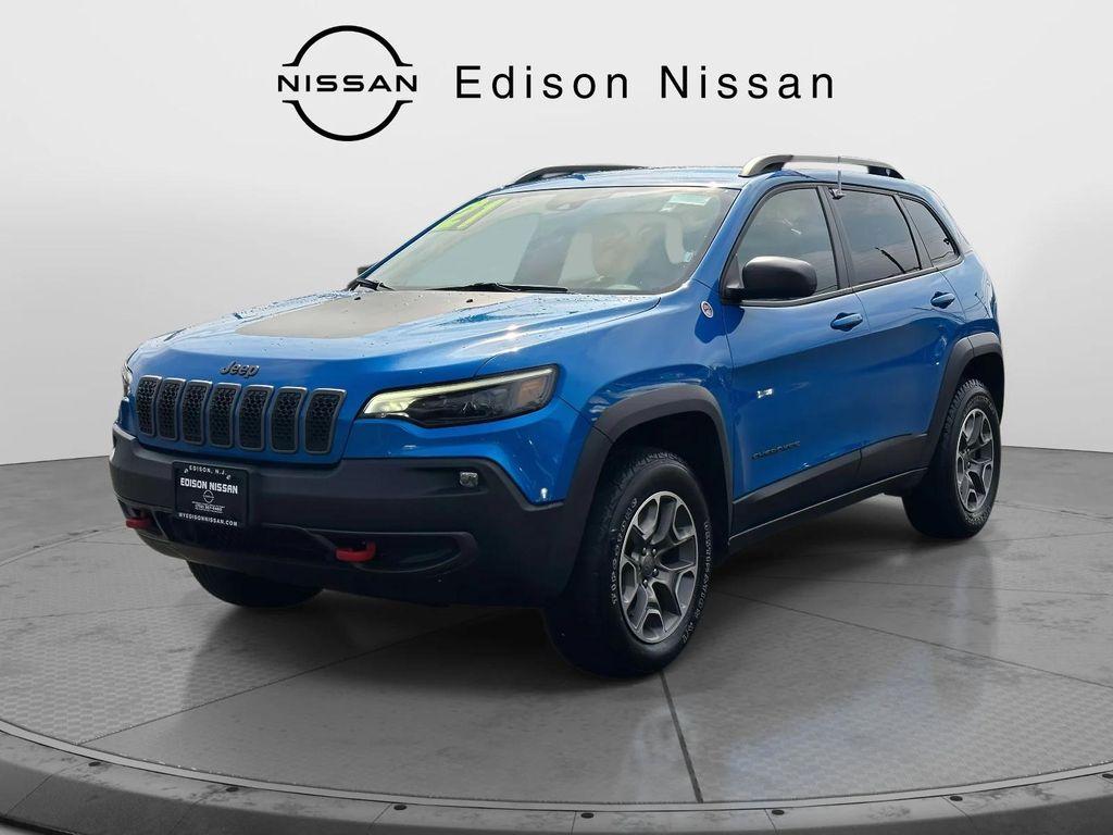 used 2021 Jeep Cherokee car, priced at $18,754