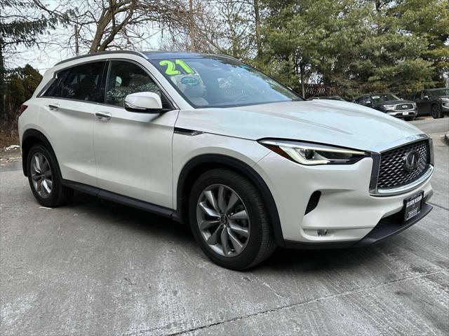 used 2021 INFINITI QX50 car, priced at $24,995