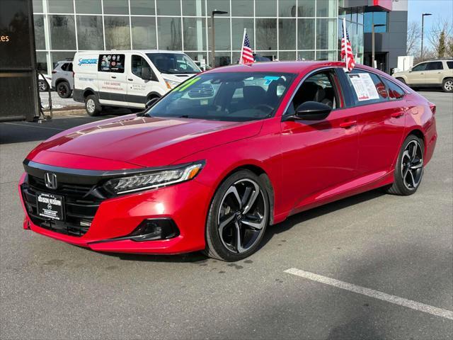 used 2021 Honda Accord car, priced at $23,995