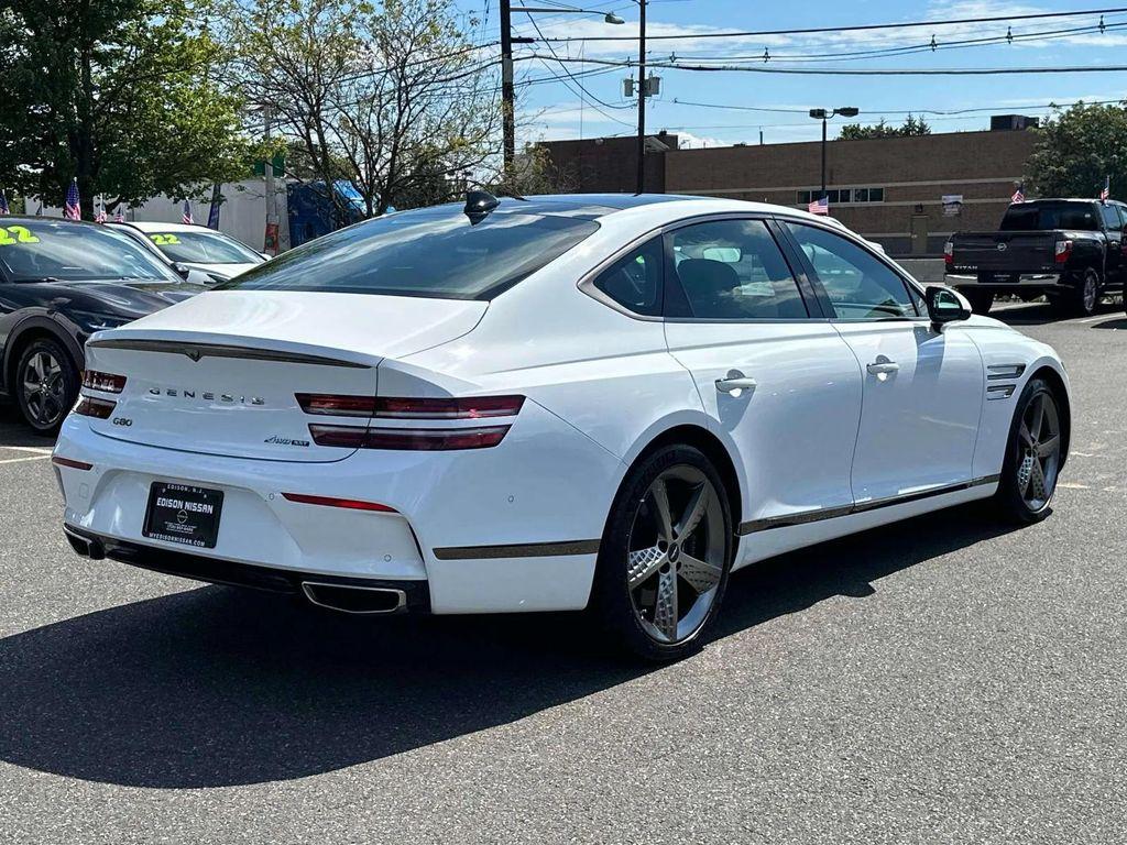 used 2023 Genesis G80 car, priced at $45,999