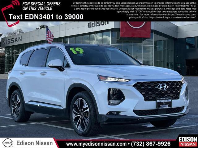 used 2019 Hyundai Santa Fe car, priced at $19,995