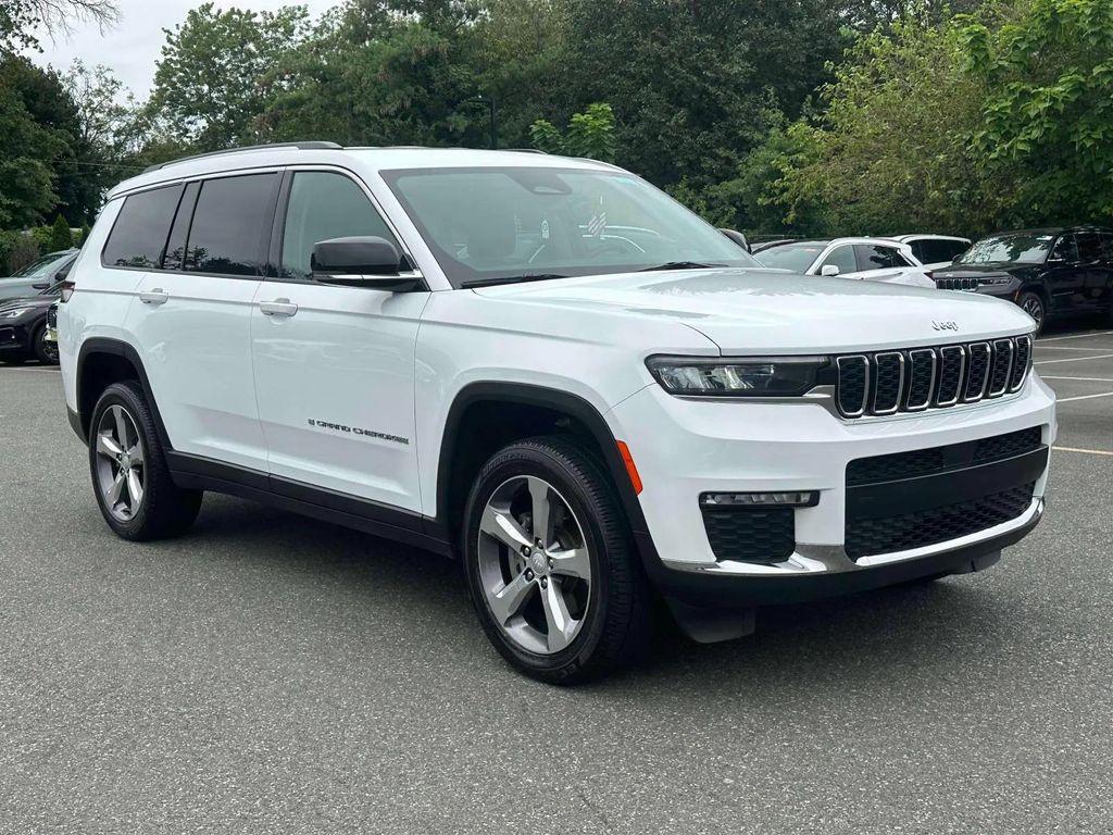 used 2022 Jeep Grand Cherokee L car, priced at $30,999