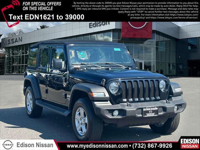 used 2020 Jeep Wrangler Unlimited car, priced at $28,995