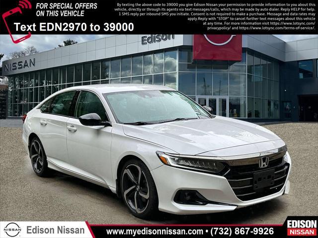 used 2021 Honda Accord car, priced at $22,495