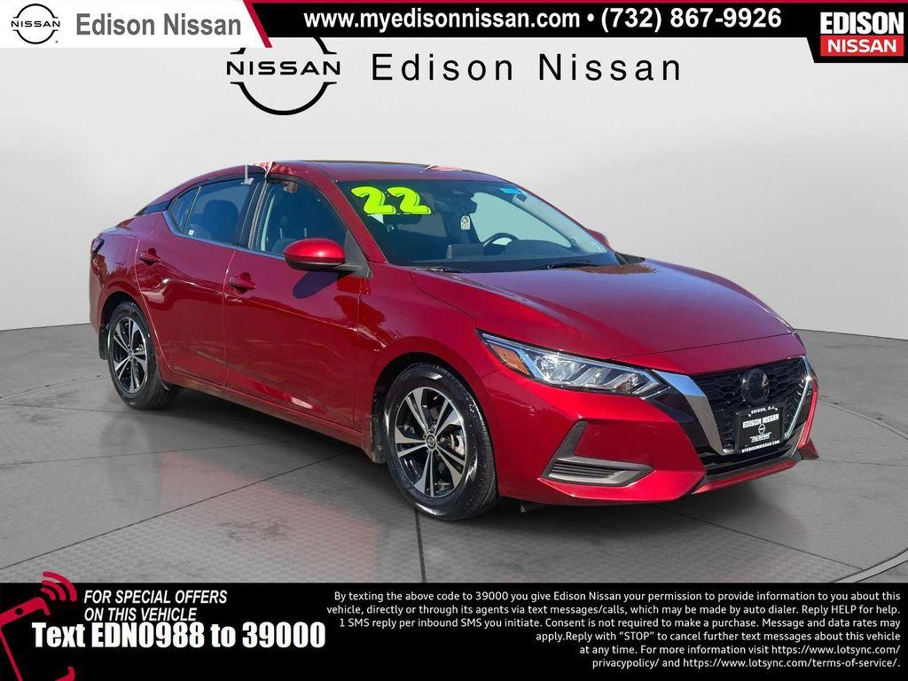 used 2022 Nissan Sentra car, priced at $16,246