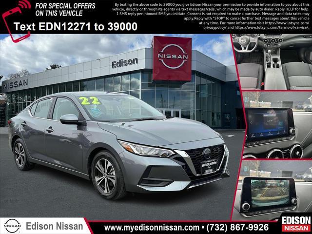 used 2022 Nissan Sentra car, priced at $18,795