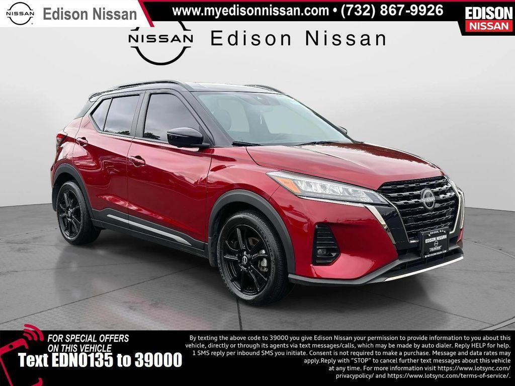 used 2023 Nissan Kicks car, priced at $18,754