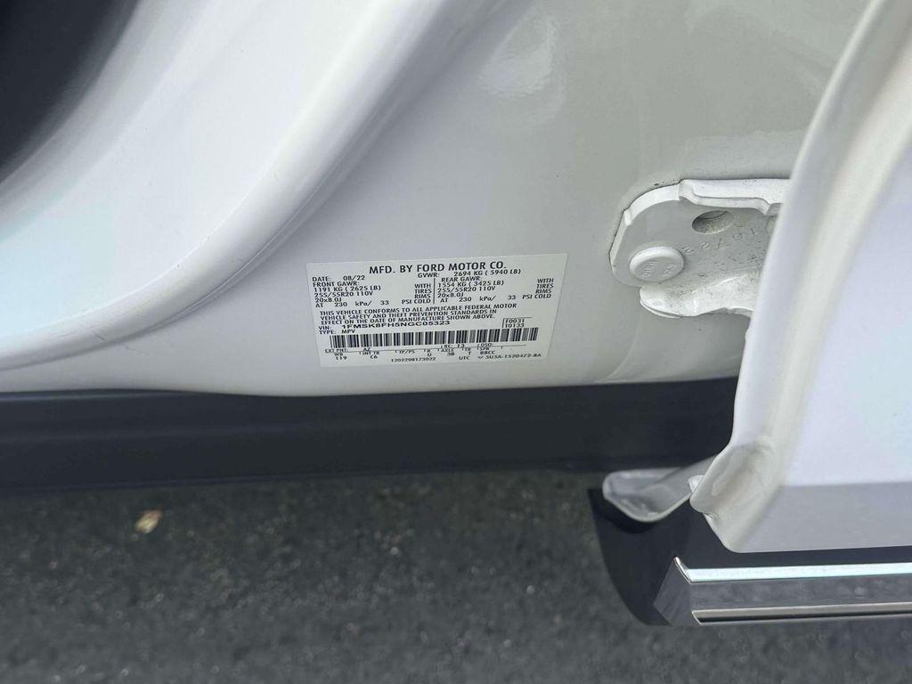 used 2022 Ford Explorer car, priced at $31,999