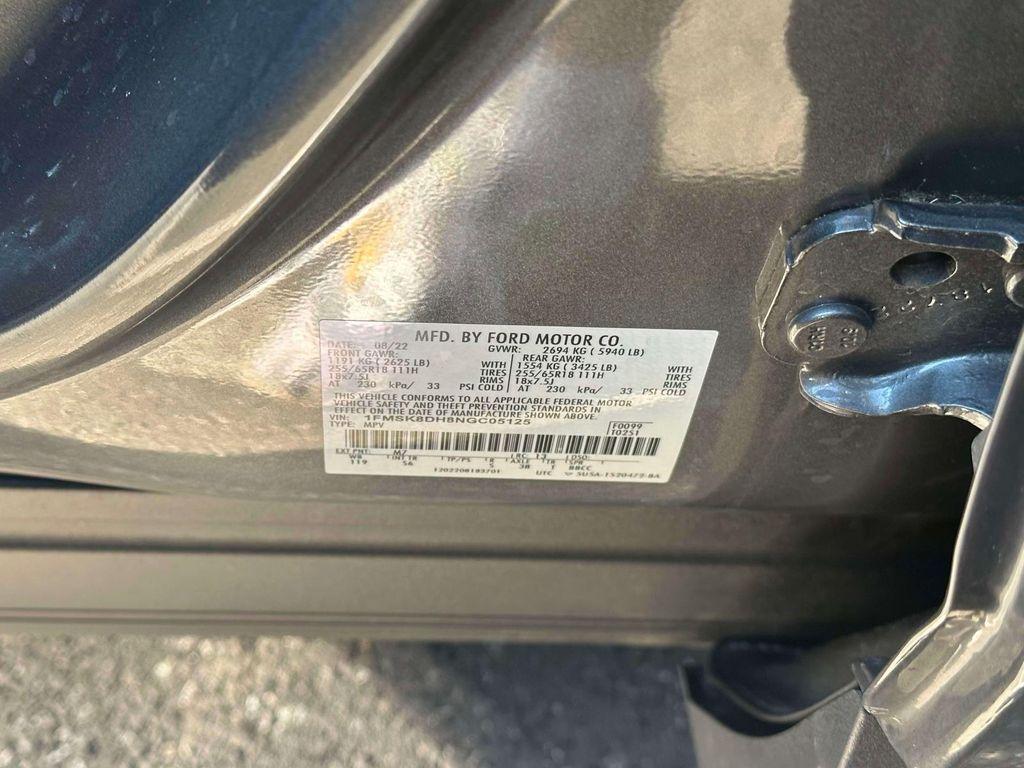 used 2022 Ford Explorer car, priced at $28,591