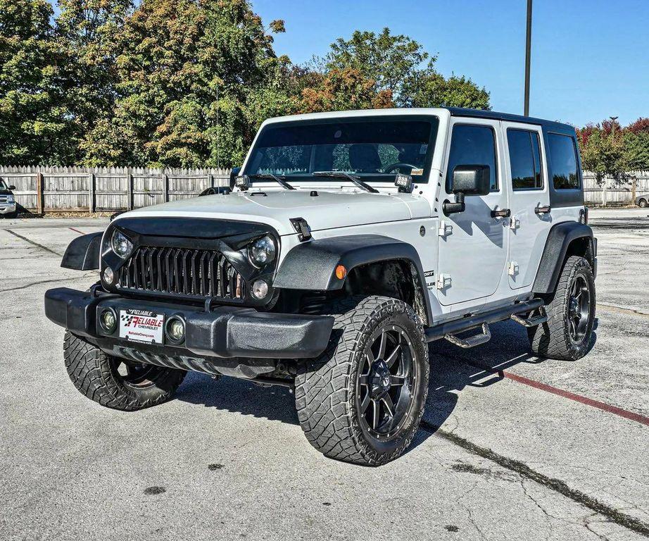 used 2017 Jeep Wrangler Unlimited car, priced at $14,996
