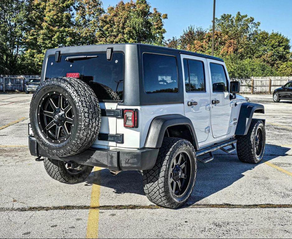 used 2017 Jeep Wrangler Unlimited car, priced at $14,996