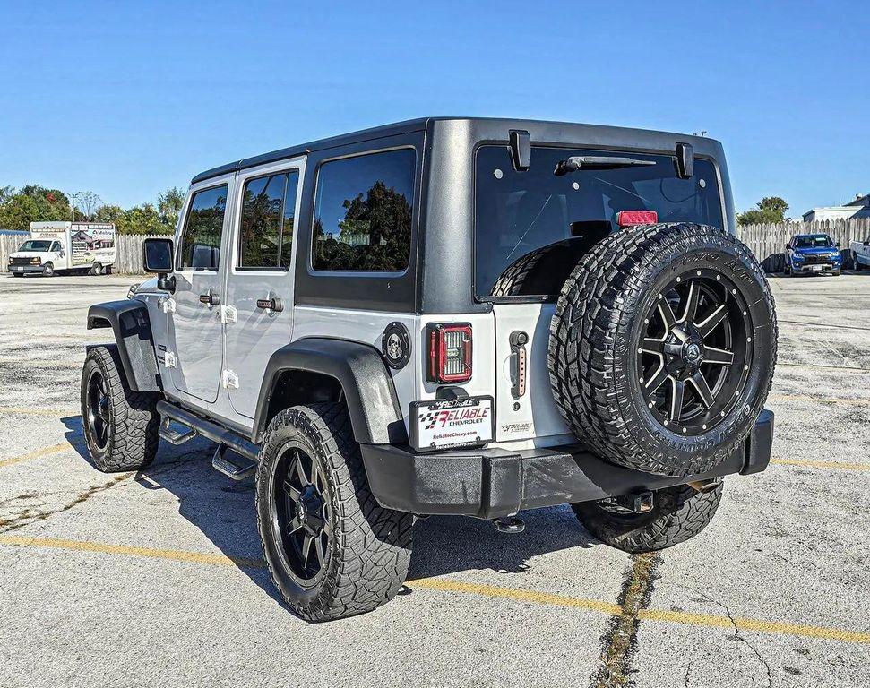 used 2017 Jeep Wrangler Unlimited car, priced at $14,996