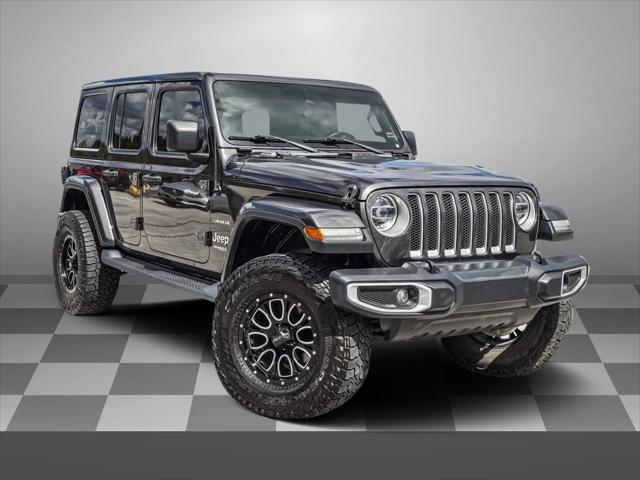 used 2020 Jeep Wrangler Unlimited car, priced at $31,931