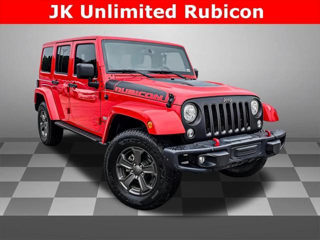 used 2018 Jeep Wrangler JK Unlimited car, priced at $19,996