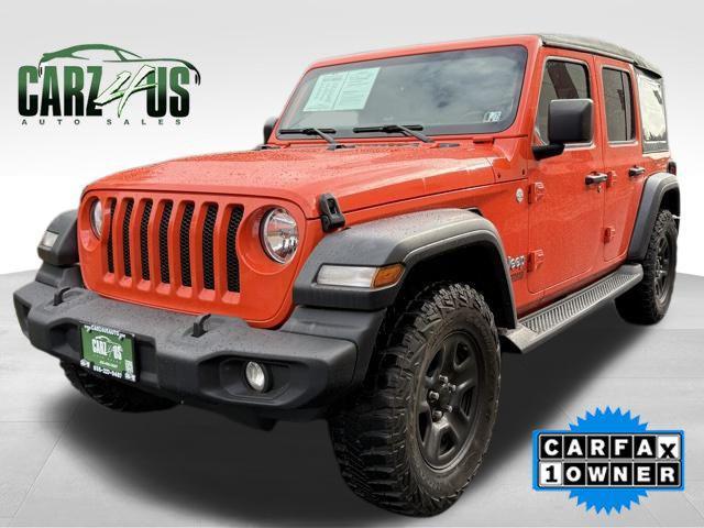 used 2019 Jeep Wrangler Unlimited car, priced at $23,795