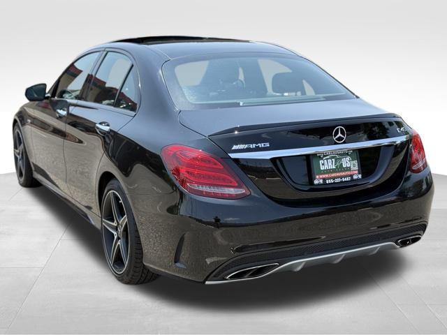 used 2018 Mercedes-Benz AMG C 43 car, priced at $21,998